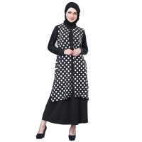 691SHJ, gamis/baju/dress casual/resmi muslimah wanita/cewek