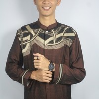 Busana Muslim Pria Dewasa Lengan Panjang Baju Koko Cowok Grosir
