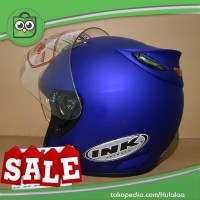 Jual Helm Best 1 BLUE DOFF Model INK CENTRO Bkn KYT/BOGO/RETRO/NHK/MDS Murah