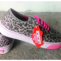 VANS MULTIPOP LEOPARD PINK GRADE ORIGINAL WAFFLE ICC / SEPATU VANS