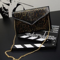 Jual Tas Clutch Clutch Shoulder Selempang Envelope Chain Bag Flower Bunga Murah