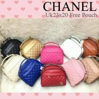 tas import chanel apple set