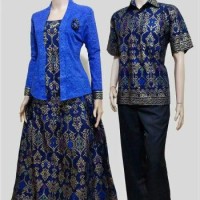 Jual Baju Batik Couple Gamis Srg 358 Seragam Pesta/Hijab Modern Best Seller Murah