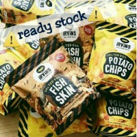 Jual READY irvins salted egg fish skin / irvins salted egg potato chips Murah