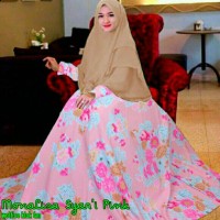 MyL Gamis Monalisa Syari Pink