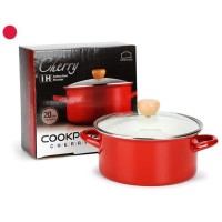 Lock&Lock Panci Masak Casserole 20Cm + Tutup Kaca + Dus