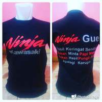 Jual ORDER HERE Kaos Kawasaki Ninja Gue fast Respon Murah