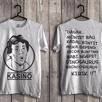 Jual GOOD SALE Kaos T-Shirt Warkop Dki Kasino Kata-Kata Kotor fast Murah
