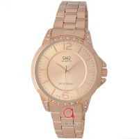 Jam tangan wanita cewek merk QQ QnQ Q&Q type elegant original