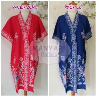 Jual Daster Kimono Batik Kencana Ungu Murah