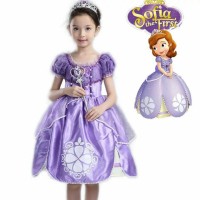 Jual KOSTUM/BAJU/DRESS PREMIUM PRINCESS SOFIA THE FIRST Murah