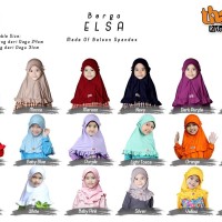 Jual Jilbab Anak Bergo Elsa by Thaluna Kids Murah