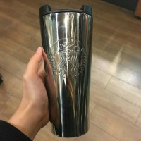 Jual silver hammered siren starbucks tumbler original Murah