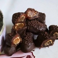 Jual Kurma Cokelat Coklat Isi Durian Murah