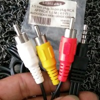 Soket Kabel Aux In untuk Pioneer untuk tv tuner 3 line 2 audio dan 1 v