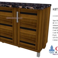 Kitchen Set Bawah 3 Pintu KBT019181B Seri Aurora OLYMPIC