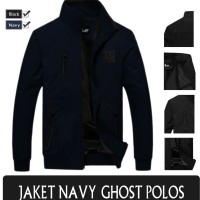 Jual Jaket Black Ghost nevy / Jaket parasut / jaket waterproof / jaket bola Murah