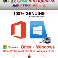 Jual Lisensi Paket Windows 10 Pro dan Office Pro Plus 2016 - ORIGINAL Murah