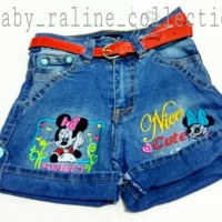 Hot Pant celana pendek anak perempuan rok celana levis