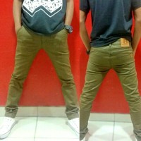 Jual Celana panjang distro cowok kain chinos chino pria laki Murah