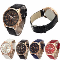 YANG BARU Jam Tangan Wanita & Pria Kulit SS / Fashion / Korea / Murah