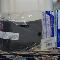 KACA VISOR HELM ARAI DARK SMOKE FLAT SAL RX7 RR4