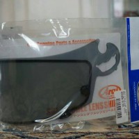 KACA VISOR HELM ARAI DUAL PANE DARK SMOKE FLAT SAL RR4