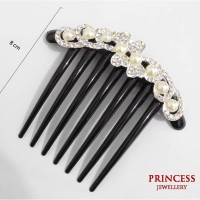Jual Sirkam Rambut Pramugari/Pesta Twist Keong kaki 7 Mutiara Blink SR 09 Murah