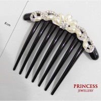 Jual Sirkam Rambut Pramugari Twist Keong 7 kaki Mutiara Blink Blink SR 06 Murah