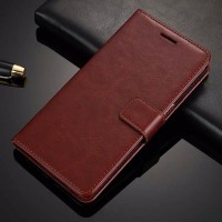 Leather Flip Cover Wallet Oppo Neo 9 A37 Dompet Kulit Case HP Casing
