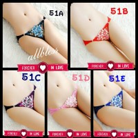 Jual Celana dalam Beautyful Flower G-String SEXY LACE Underwear transparant Murah