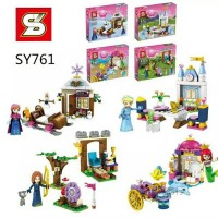 Jual SY 761 Princess Frozen Cinderella Mermaid Disney Lego Murah Friends Murah