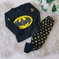 Jual SETELAN PIYAMA BAYI / SETELAN PIYAMA ANAK / PIYAMA BATMAN Murah