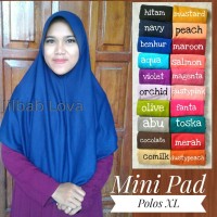Jual Jilbab Kerudung Hijab Bergo Syria Instan Antem XL Murah
