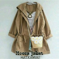 Jual Jaket Parka Wanita Mocca Murah