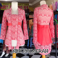 KEBAYA BROKAT MODERN KUTU BARU ATASAN WANITA BATIK MURAH GROSIR