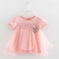 Jual Baju Anak Import / Atasan Anak Perempuan / Blouse Anak Perempuan Peach Murah
