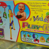 Jual MAINAN GANTUNG PLAYGYM PLAY GYM MUSICAL RATTLE BABY ACTIVITY MURAH Murah
