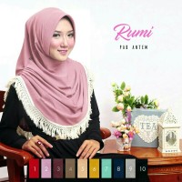 Jual HIJAB/JILBAB INSTAN RUMI ANTI TEMBEM!! Murah