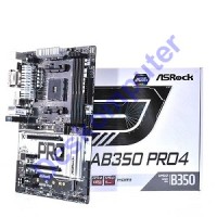MOTHERBOARD/MAINBOARD AB350 PRO4 ASROCK AM4,B350,DDR4,RYZEN