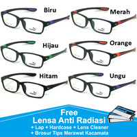 Jual Frame Kacamata Puma Minus / Baca Pria Sporty Anti Radiasi Antiradiasi Murah