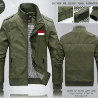 Jual JAKET PARASUT ARMY BENDERA INDONESIA Murah