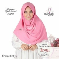Jual SHAWL BERGO INSTANT NOEMI/KERUDUNGINSTANT/PASHMINA/NUHIJAB/RJSHOP Murah