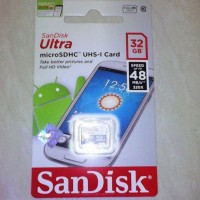 Jual Memory Card MicroSD SanDisk Ultra 32 Gb C10 Gratis Voucher MAP 50.000 Murah