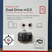 Jual Flashdisk OTG SanDisk Ultra Dual Drive M3.0 16GB OTG Murah