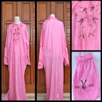 Jual ATB - Mukena Abaya Ponco traveling Pink 1 Murah