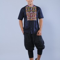 baju koko pria modern gaul terbaru bordir mewah by preview itang yunaz
