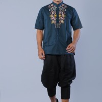 baju koko pria modern gaul terbaru bordir mewah by preview itang yunaz