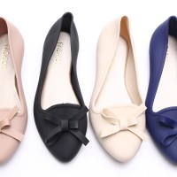 Jual Flat Jelly Shoes | Sepatu Sendal Pita Wanita - Santai | Woman Shoes Murah