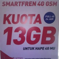 Jual GSM Smartfren 4G LTE 13GB 24jam Murah